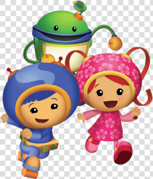 Team Transparent Cartoon   Team Umizoomi Milli And Geo Bot  HD Png Download