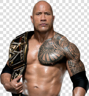 Johnson Reportedly Set To Return To Wwe Png Image   Rock Wwe Champion Png  Transparent Png