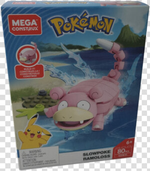 Mega Construx Pokemon Slowpoke  HD Png Download