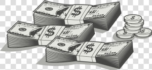 Angle monochrome Photography money   Money Clipart Black And White  HD Png Download