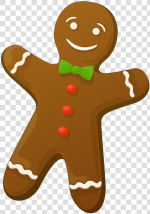 Christmas Gingerbread Man Png Pic   Transparent Background Gingerbread Man Png  Png Download