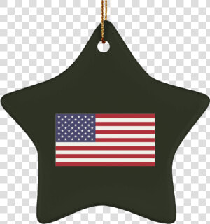 Usa Flag Ceramic Star Ornament   Fourth Of July Pregnancy Announcement  HD Png Download