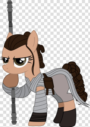 Rey Battlefront 2 Png   Star Wars The Force Awakens Pony  Transparent Png