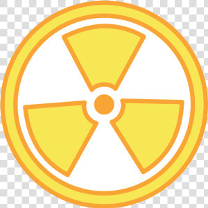 Yellowradioactivewarning   Protección Radiológica Logo  HD Png Download