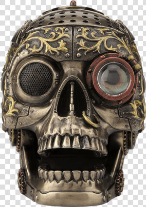 Articulated Steampunk Skull   Steampunk Skull  HD Png Download