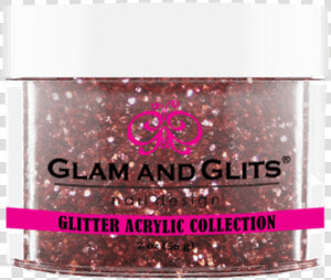 14 Rose Copper   Rainbow Glitter Acrylic Dip Nails  HD Png Download