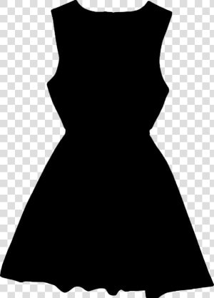 Silhouette Little Black Dress Clip Art   Dress Vector Png  Transparent Png