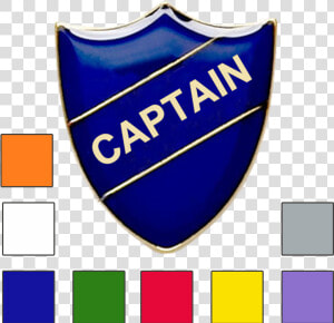 Captain Shield School Badges   Emblem  HD Png Download