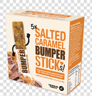 Cookie Time Salted Caramel Bumper Stick 5 Pack 180g   Carton  HD Png Download