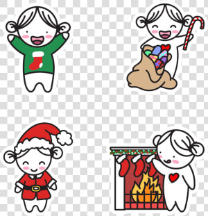 Lola Christmas Stickers   Warm Christmas Planner Stickers  HD Png Download