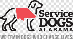 Sda Logo W Pos Line   Dog Catches Something  HD Png Download