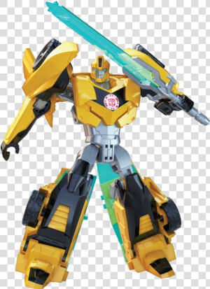 Deluxe Bumblebee Robot Lr   Bumblebee Transformers Robots In Disguise Grimlock  HD Png Download