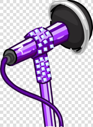 Microphone Png Glitter   Club Penguin Microphone  Transparent Png