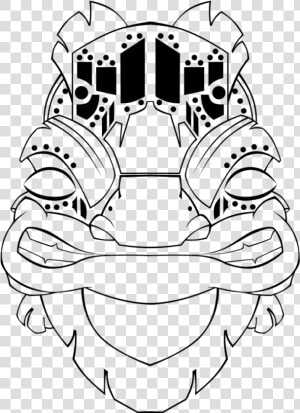 Tiki Mask Template Clipart Best   Mayan Mask Templates  HD Png Download