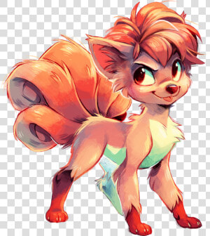 Vulpix By Jeniak d8rdua2   Vulpix Fanart  HD Png Download