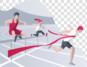 100 Metres Hurdles  HD Png Download