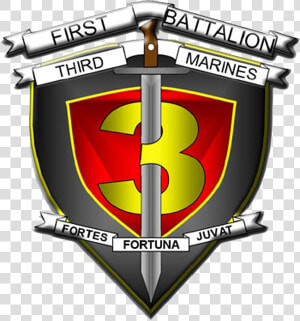 1st Battalion 3rd Marines   Usmc 3rd Marines 3rd Battalion  HD Png Download