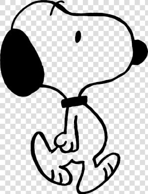 Hd Wallpapers Snoopy Black And White Itt   Snoopy Black And White  HD Png Download