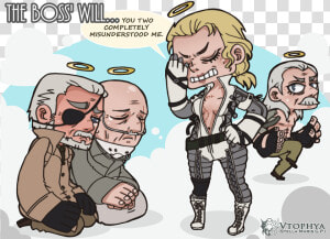 ﻿the Boss1 Will You Two Completely Misunderstood Me   Big Boss The Joy  HD Png Download