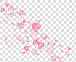 Pink Hearts Floating Png Download   Transparent Pink Hearts Png  Png Download