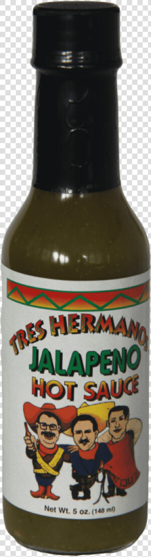 Tres Hermanos Jalapeno Hot Sauce 148ml   Natural Foods  HD Png Download