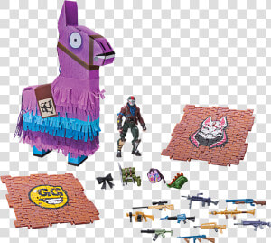 Fortnite Llama Loot Pinata   Fortnite Action Figures Llama  HD Png Download