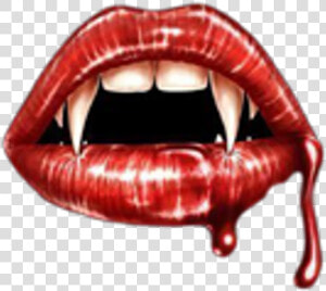 Vampire Fangs Png   Vampire Fangs Dripping Blood  Transparent Png