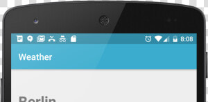 Android Status Bar  HD Png Download