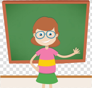 Classroom Free Photo The Teacher Teach Blackboard Clipart   Teach Clipart  HD Png Download