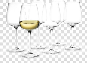 Holmegaard Bouquet White Wine Glass 41cl 6pcs   Holmegård Glass  HD Png Download