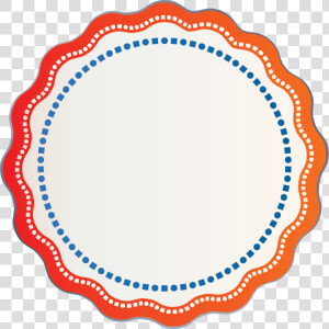 Red Orange Gradient Flower Outline With White Square   Transparent Background Green Circle Png  Png Download