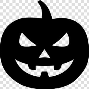 Jack O Lantern Halloween Pumpkin Jack Skellington Silhouette   Jack O Lantern Black  HD Png Download