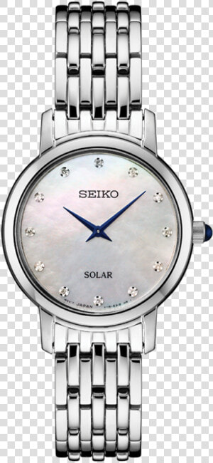 Seiko Diamonds Womens Watch Sup397   Seiko Womens Stainless Steel Watches  HD Png Download