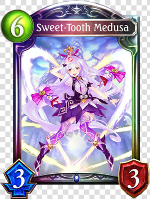 Sweet Tooth Medusa Shadowverse   Png Download   Shadowverse Sweet Tooth Medusa  Transparent Png