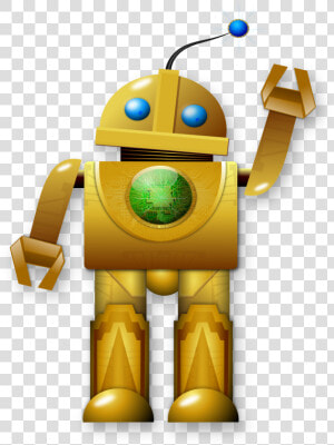 Clipart Science Robot   Friendly Robot Cc0  HD Png Download