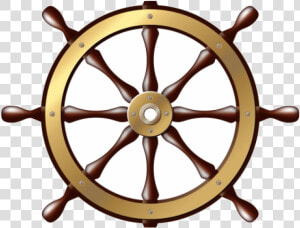 Ship Wheel Ships Clipart Transparent Png   Ship Steering Wheel Transparent Background  Png Download