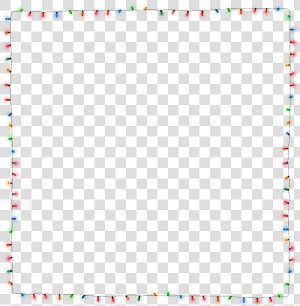 Christmas Light Border Png   Christmas Lights Frame Png  Transparent Png