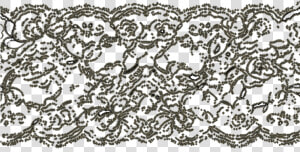 Black Lace Pattern   Transparent Lace Banner  HD Png Download