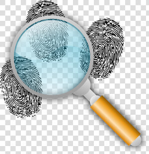 Detective  Clues  Police Work  Find  Fingerprints   Criminal Investigation Clipart  HD Png Download