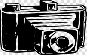 Old Style Big Image   Old Fashioned Camera Silhouette  HD Png Download