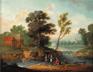 Jan Frans Van Bredael   River  HD Png Download