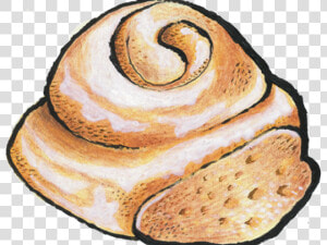 One Clipart Cinnamon Roll   Sourdough  HD Png Download