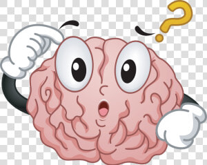 Brain Clipart Tumblr Transparent   Brain With A Question Mark  HD Png Download