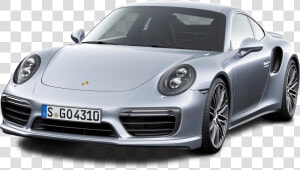 Porsche 911 Turbo Silver Car Png Image  Transparent Png