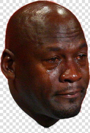 Transparent Crying Jordan Png   Crying Michael Jordan Sticker  Png Download