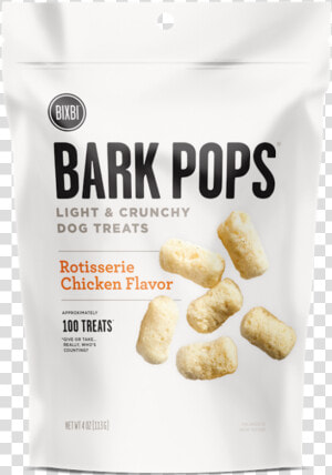 Bixbi Rotisserie Chicken Pops Dog Treats   Almond  HD Png Download