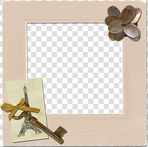 Frame  Vintage  Key  Paris  Border  Vintage Frame  HD Png Download