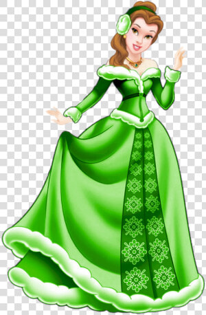 Gown Clipart Green   Paper Doll Princess Dress  HD Png Download