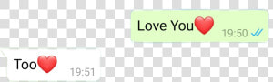 Whatsapp Whatsappchat Chat Loveyou Too Freetoedit   Display Device  HD Png Download