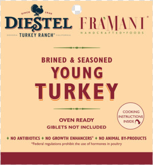 Dfr Brined Seasoned Whole Turkey Rendering   Poster  HD Png Download